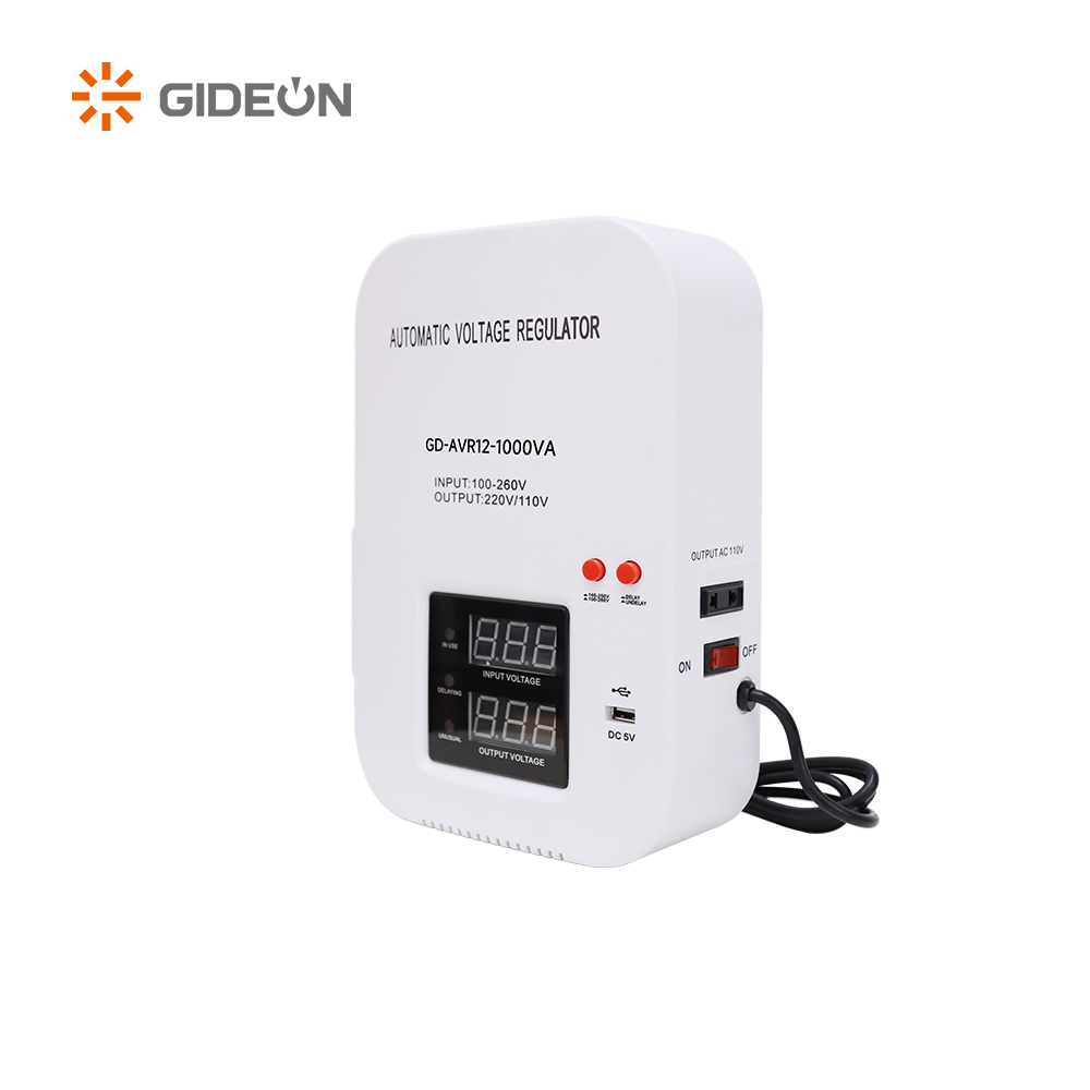 GD-AVR12 500VA-5000VA Wall Mount AC Automatic Voltage Stabilizers for Home