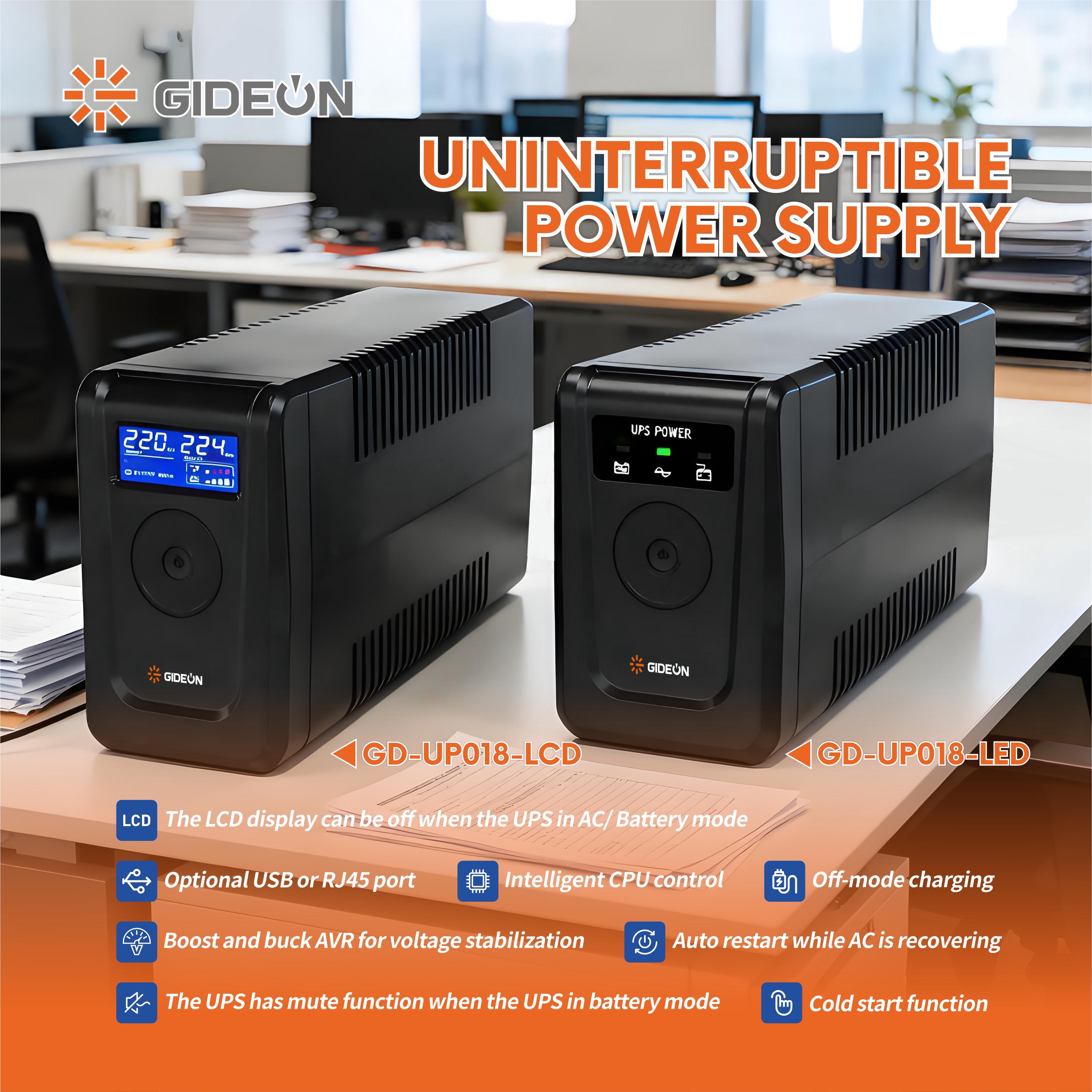 High Efficiency And Stability, Intelligent Protection: GD-UP018 Standby UPS