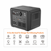 600W LFP Portable Power Station 100W PD Fast Charge Emergency Power Backup with UPS Function