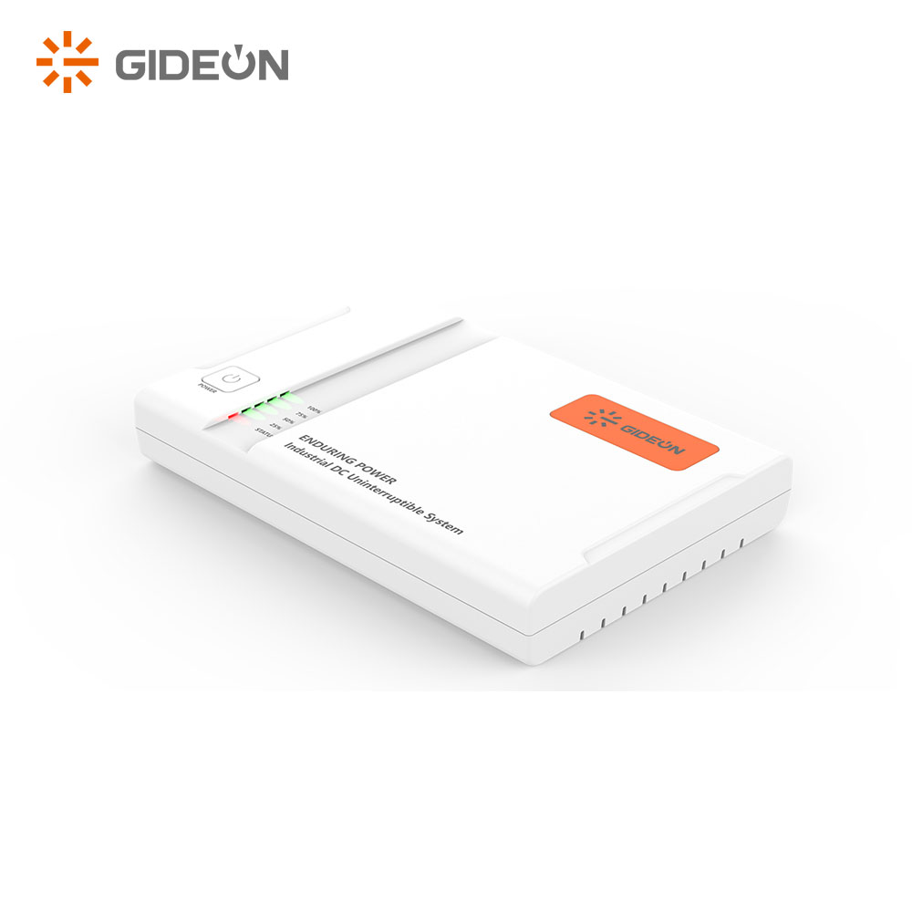GIDEON Smart Home Mini DC UPS 5/9/12V/5A 38.48Wh High Capacity 8-Hour Backup with POE Port