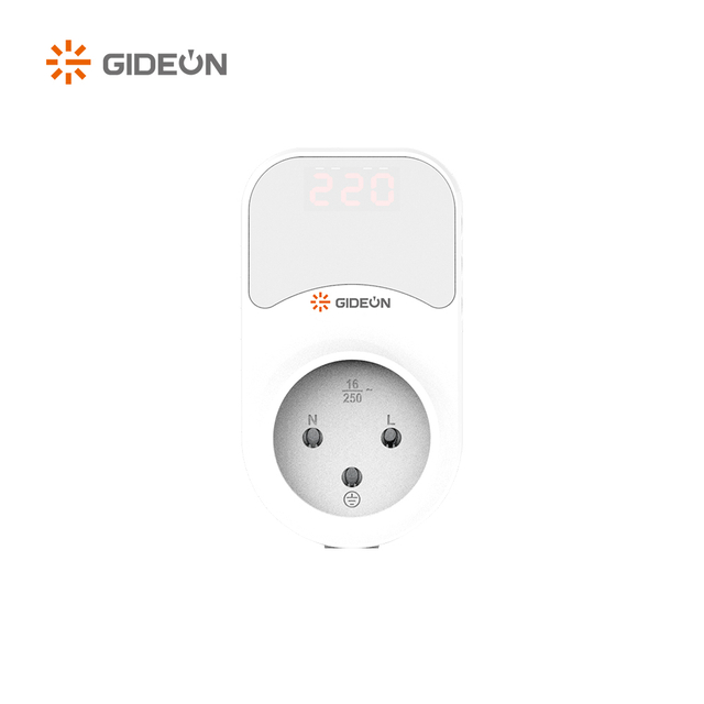 GD-V211-D German Plug Adjustable Voltage Protector with Digital Display