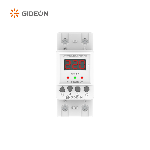 GD-V589-DV Adjustable Din Rail Protector With Display