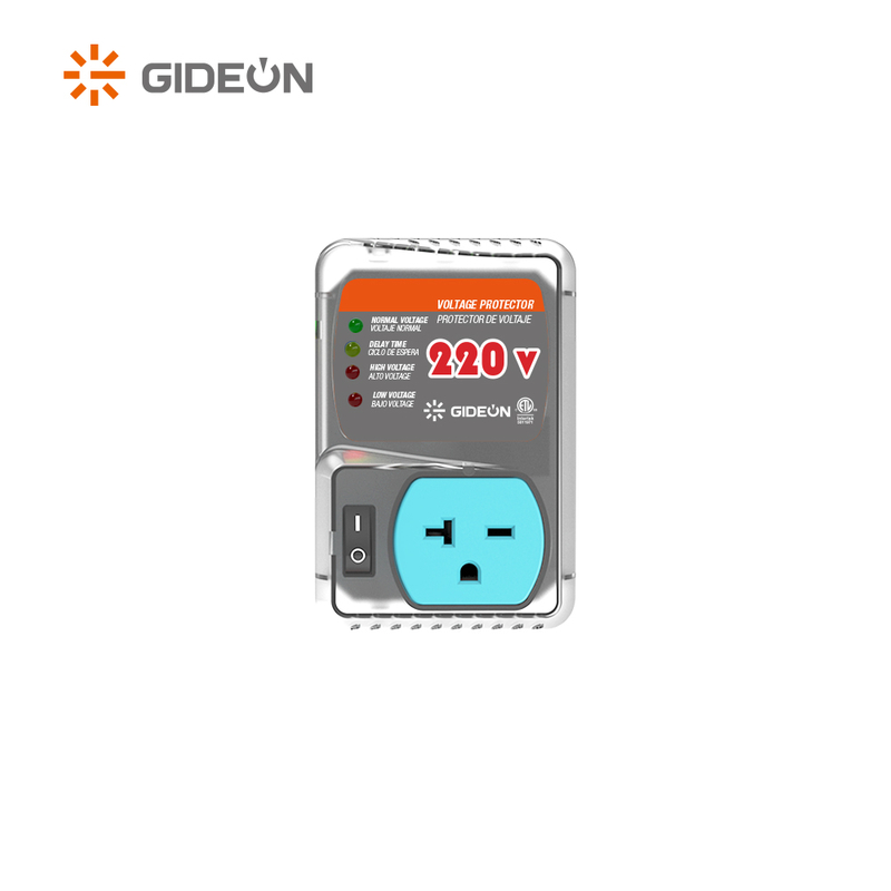 GD-V010 220V Adjustable Voltage Protector with 3 Minutes Delay for Home