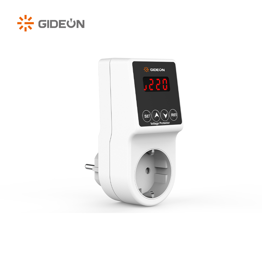 GD-V753 Home Use Fridge Guard German Plug Voltage Protector for Household Appliance