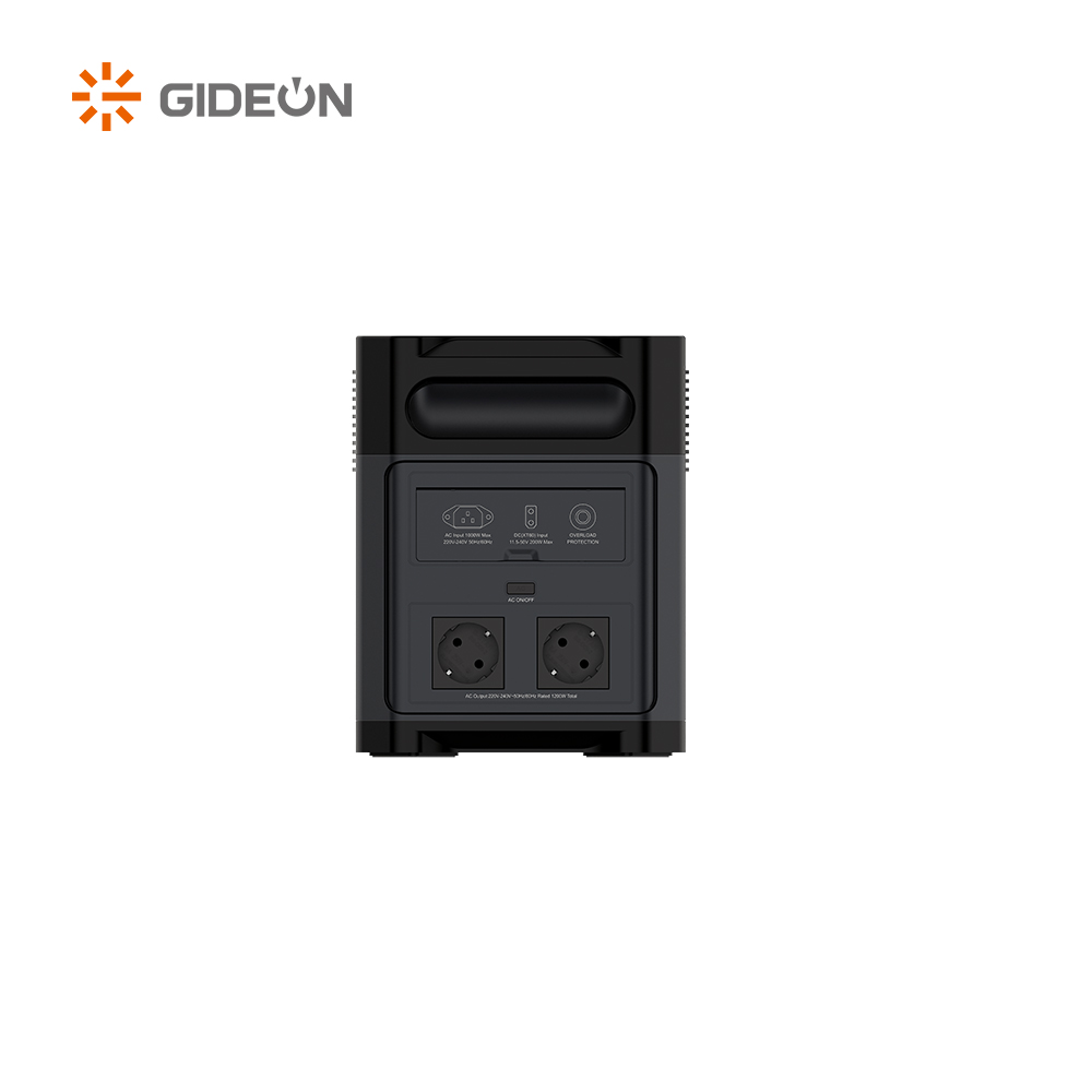 High-power 1200W Bidirectional Fast Charging Portable Power Station with UPS Function