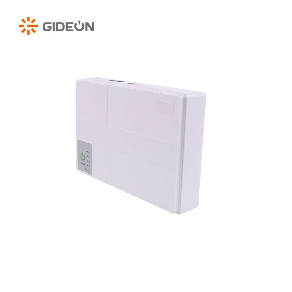 GD-DC002-DC1018P-LED 8800mah/10400mah Mini Dc Ups with White Color