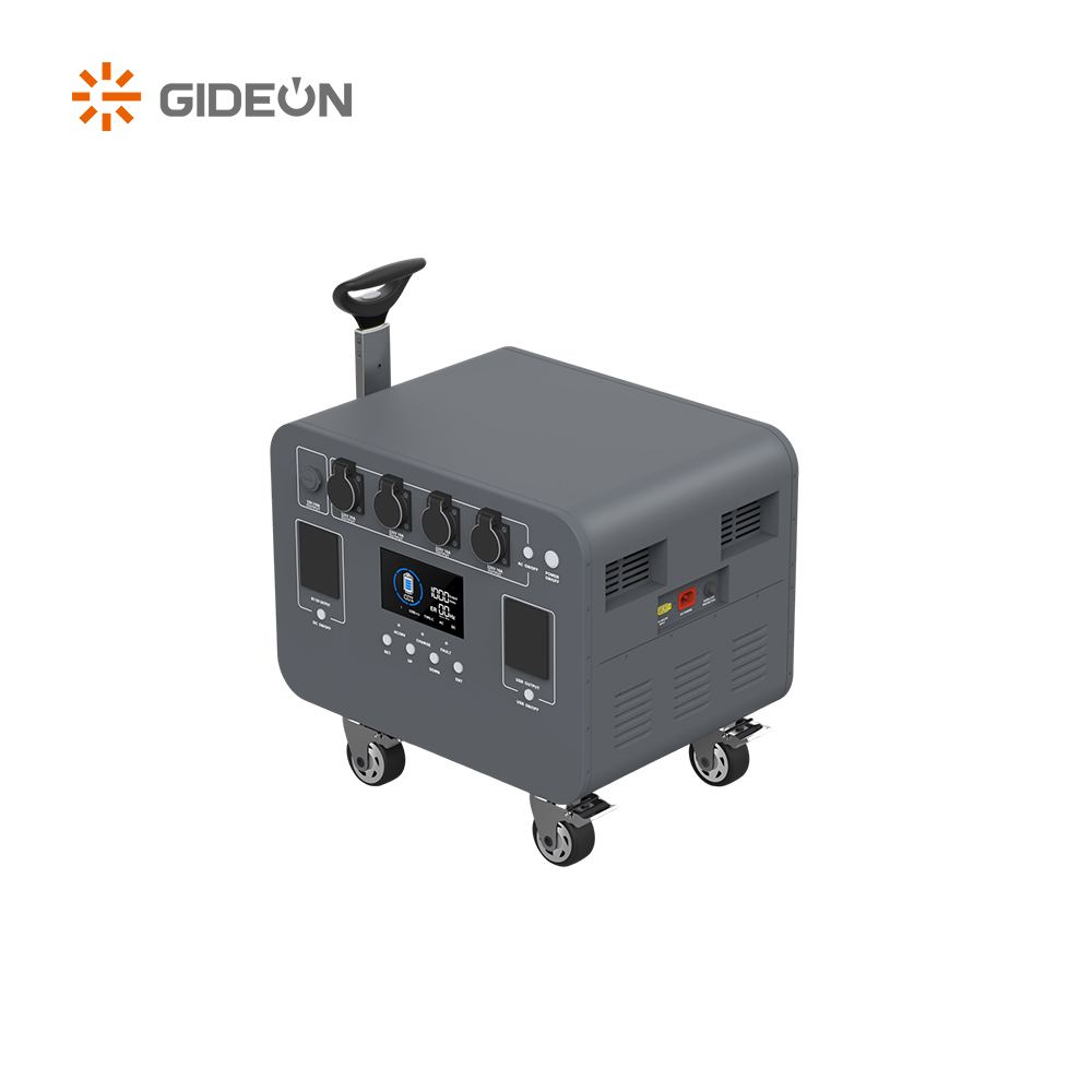 GD-SS026-5000W Portable Energy Storage Power Supply with Solar Input Car Charger Output Port