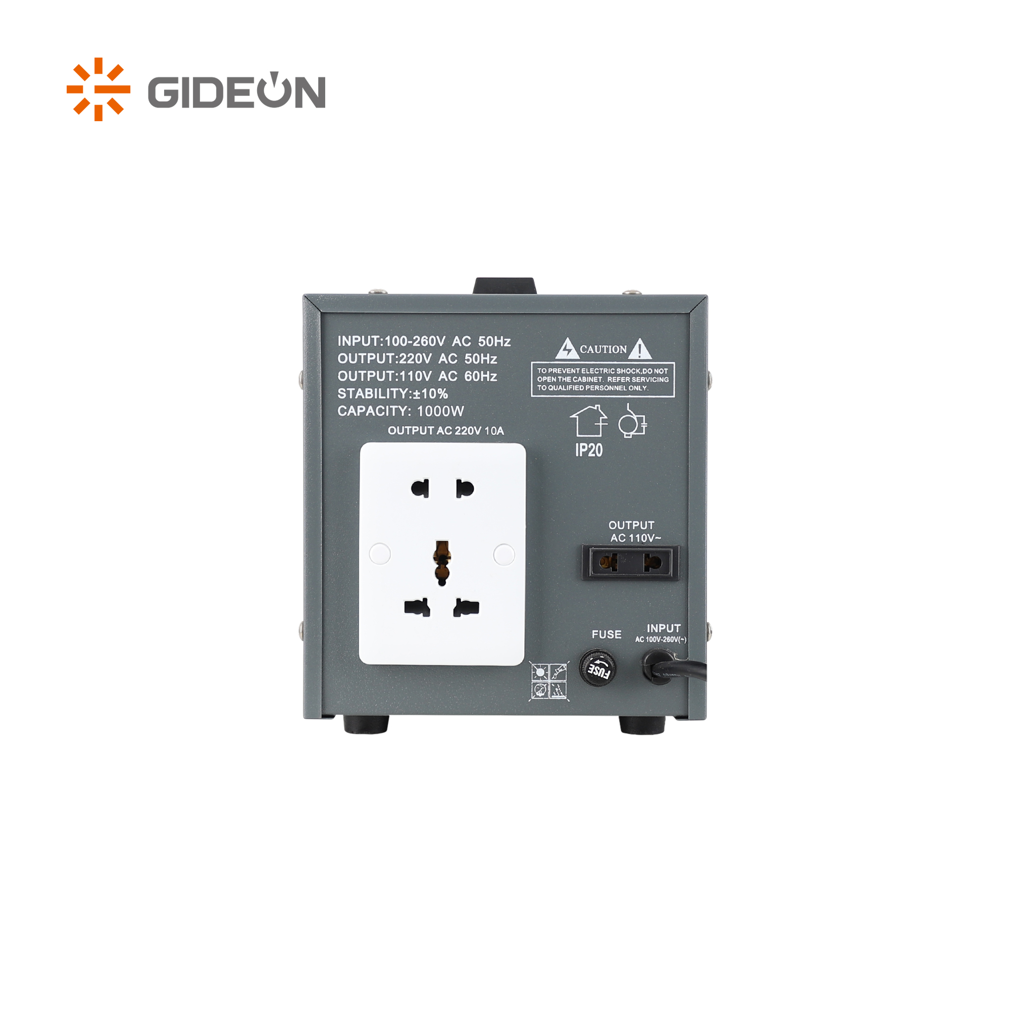 GD-AVR18 500VA/1000VA/1500VA/2000VA Stable Voltage Stabilizer with Universal Standard Plug Stabilizer for Home Use