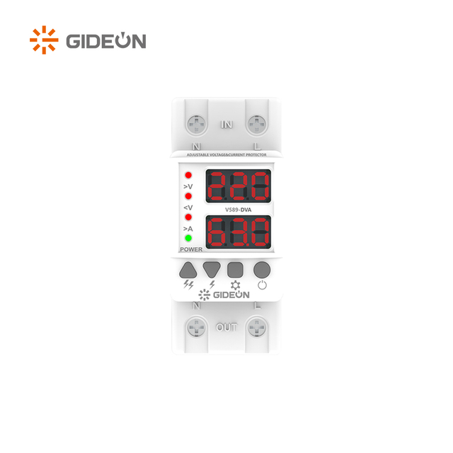 GD-V589-DVA 220V Din Rail Mounted Household Voltage Protector