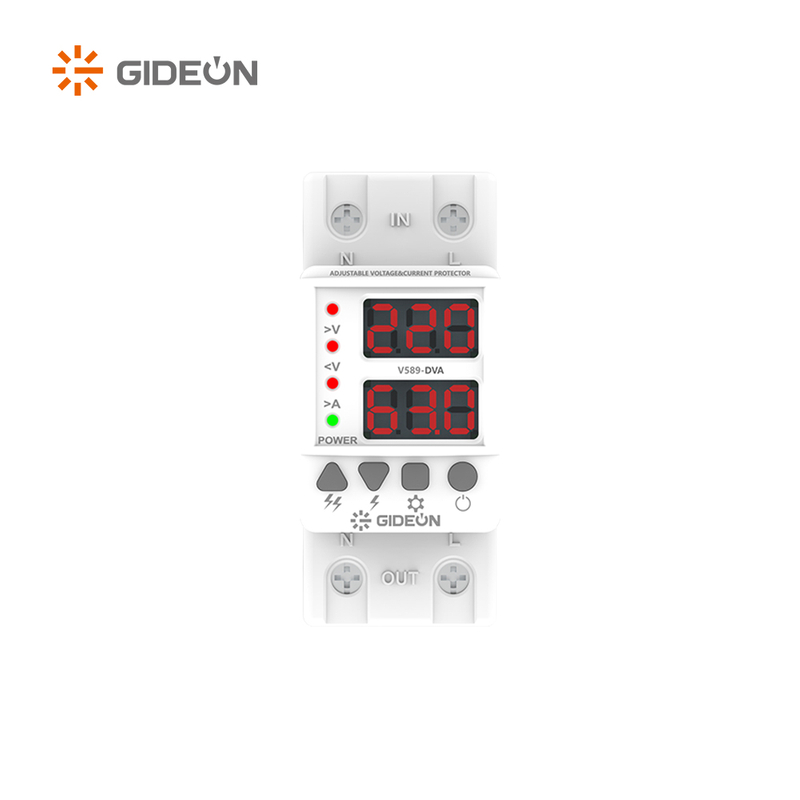 GD-V589-DVA 220V Din Rail Mounted Household Voltage Protector