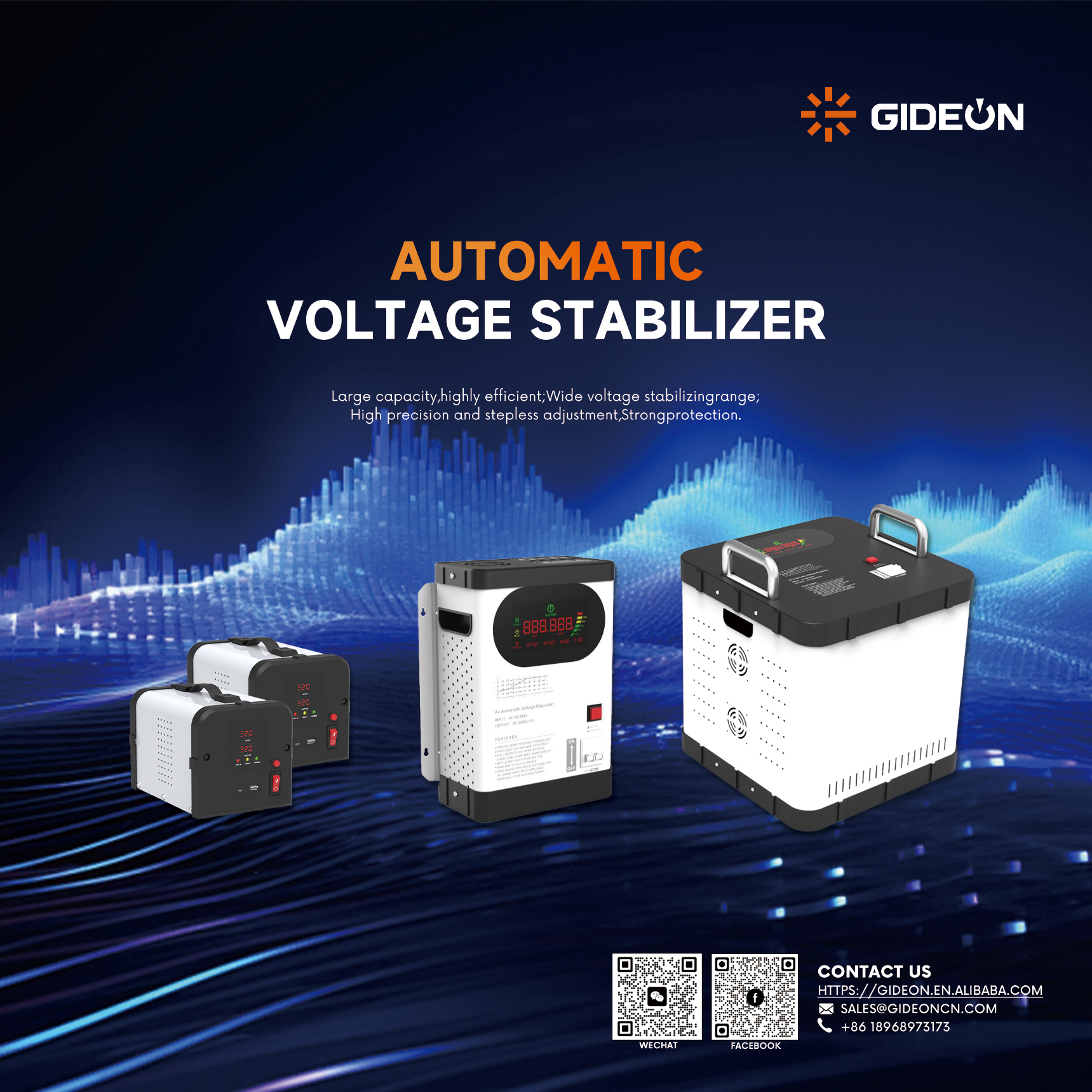 What is the reason for using the voltage stabilizer?
