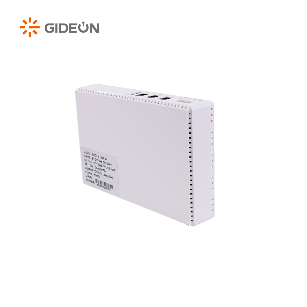 GD-DC002-DC1018P-LED 8800mah/10400mah Mini Dc Ups with White Color