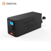 GIDEON Uninterruptible Power Supply 1KVA 600W Single Phase Battery Backup for PC Desktop Computer with 4 Outlets LCD Display
