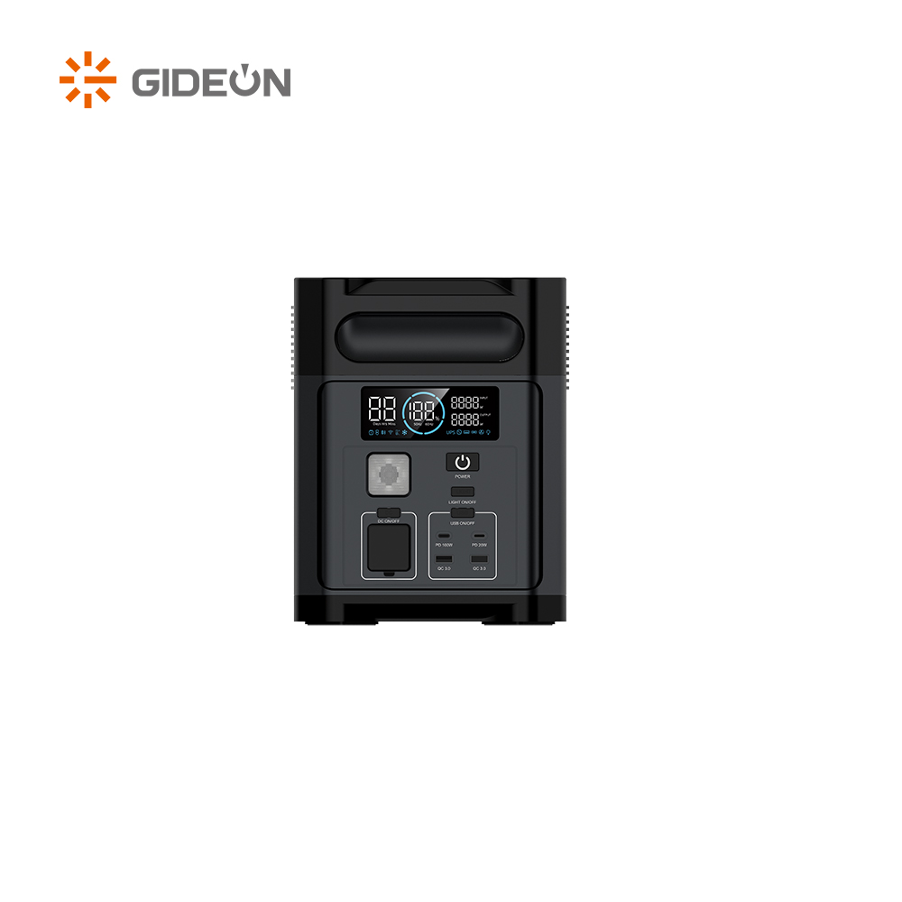 High-power 1200W Bidirectional Fast Charging Portable Power Station with UPS Function