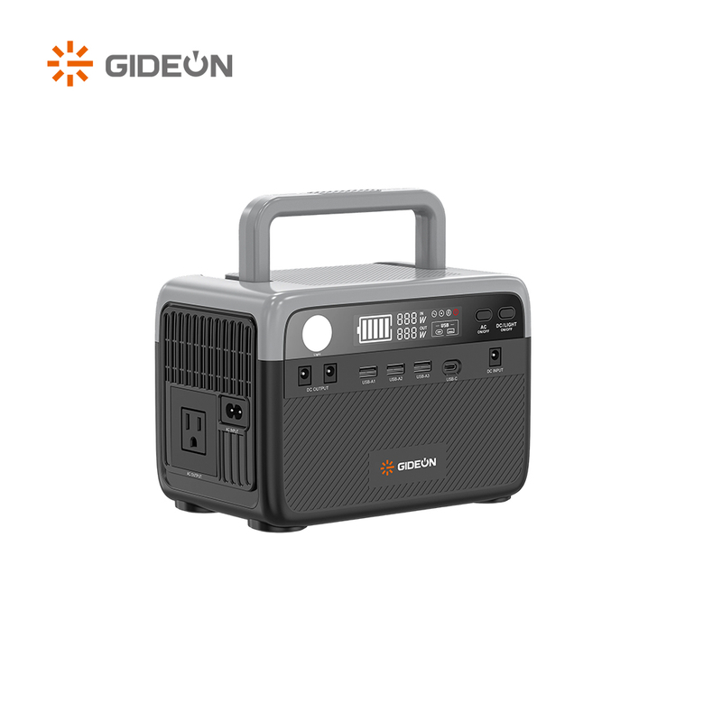 300W 230.4Wh LiFePO4 Battery Portable Power Station with Wireless Charger for Camping & Travel