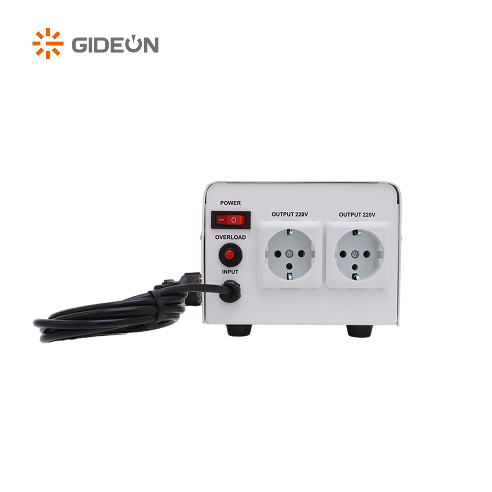 GD-AVR31-1000VA-G 220VAC Ultra-thin German Standard Voltage Stabilizer for Home 