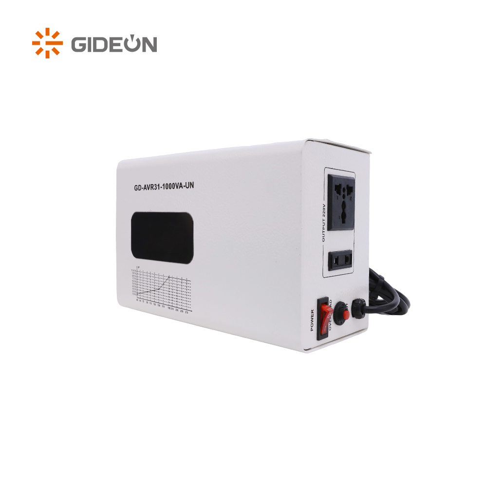 GD-AVR31-UN 1000VA Automatic Universal Plug Voltage Stabilizer with Full Protection