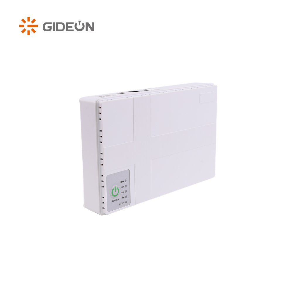 GD-DC002-DC1018P-LED 8800mah/10400mah Mini Dc Ups with White Color
