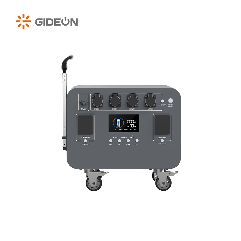 GD-SS026-5000W Portable Energy Storage Power Supply with Solar Input Car Charger Output Port