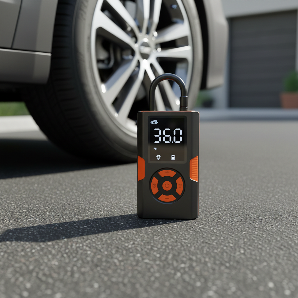  The Ultimate Portable Cordless Tire Inflator Is Here: GD-PT01