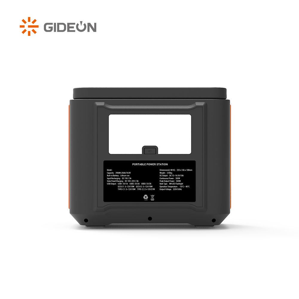 GD-SS010 300W Solar Generator Portable Power Bank For Camping Travel RV Companion
