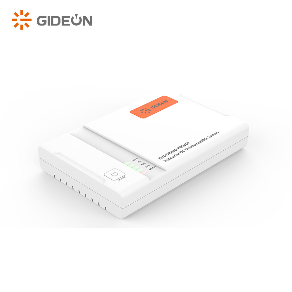 GIDEON Smart Home Mini DC UPS 5/9/12V/5A 38.48Wh High Capacity 8-Hour Backup with POE Port