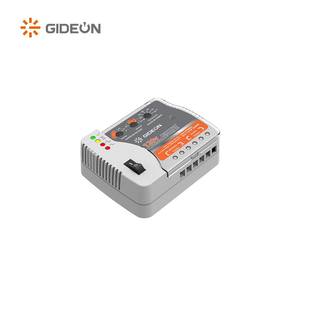 GIDEON V015-120V Home Voltage Protector 20A with Adjustable Recovery Time for Sensitive Electronics