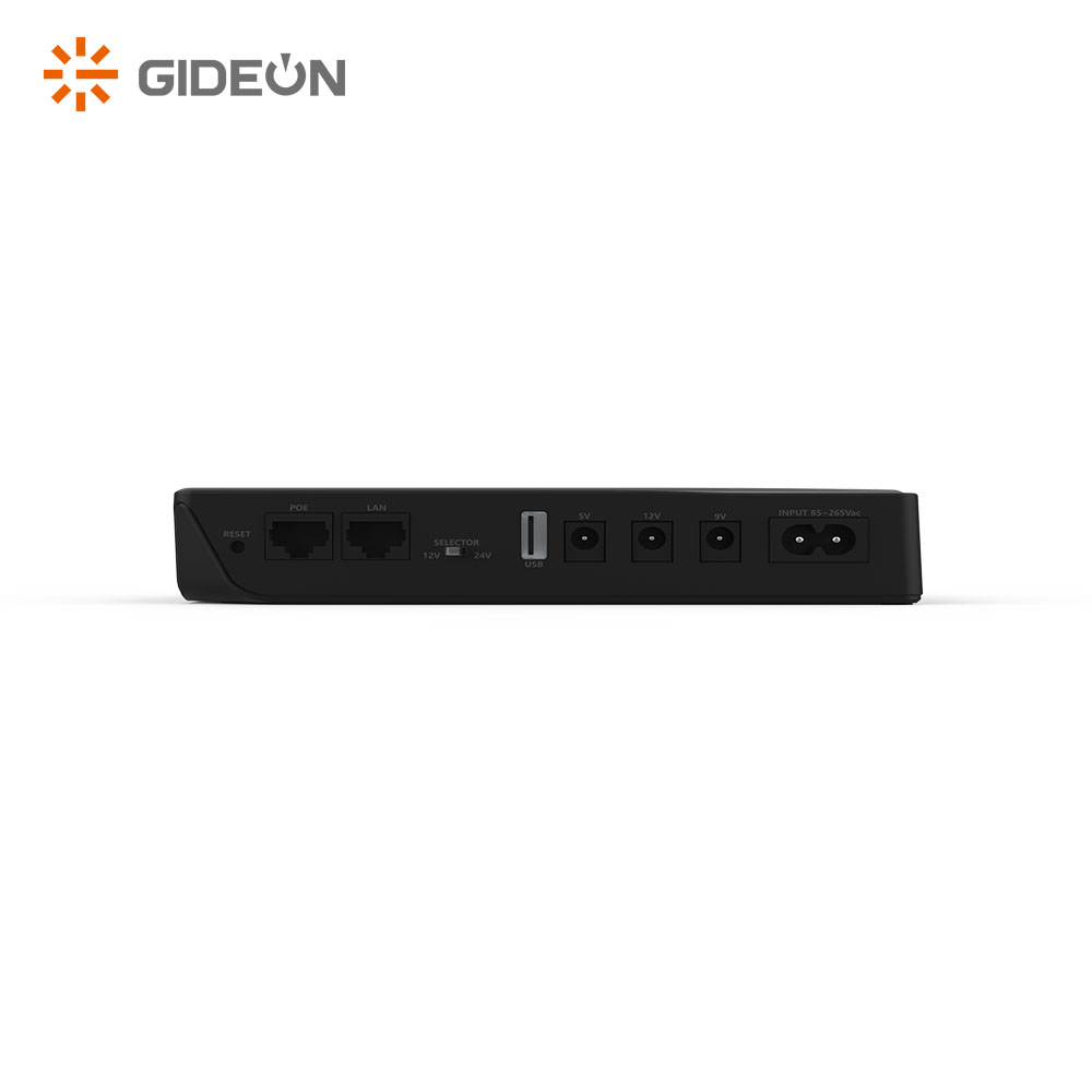 GIDEON UPS012 10400mAh Mini DC 12V/9V/5V Uninterruptible Power Supply for Router Security Device